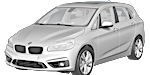 BMW F45 B1C71 Fault Code